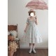Miss Point Goose's Flower Basket Square Collar JSK(Reservation/3 Colours/Full Payment Without Shipping)